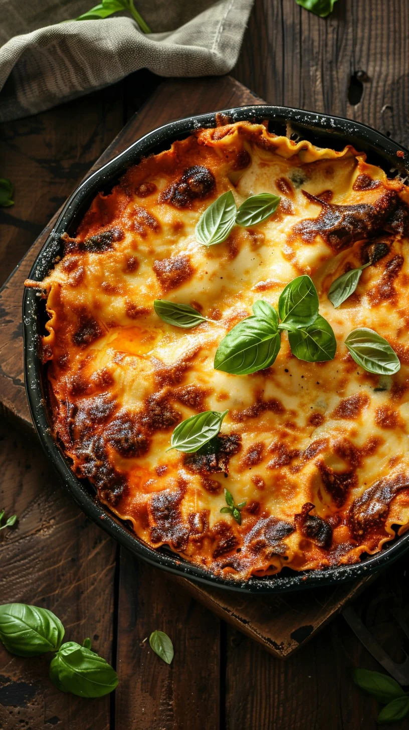 Cheesy Baked Lasagna