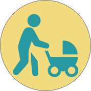 stroller icon